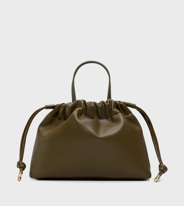 WAVERLYY Textured Bucket Bag