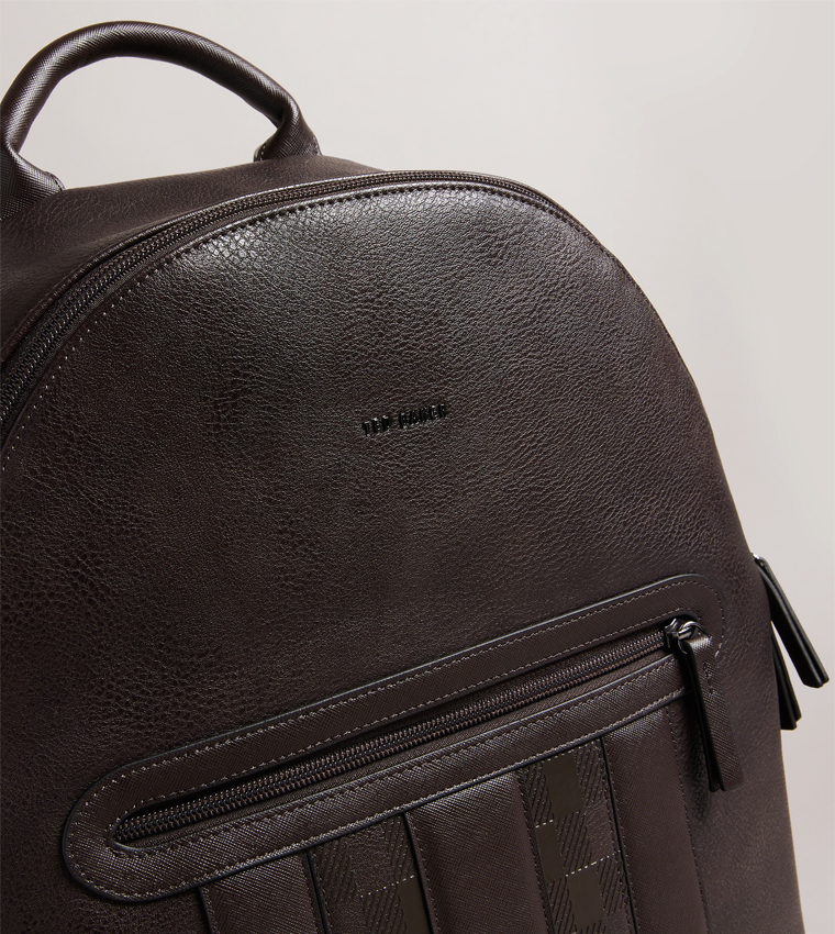 Textured Zip Around Backpack