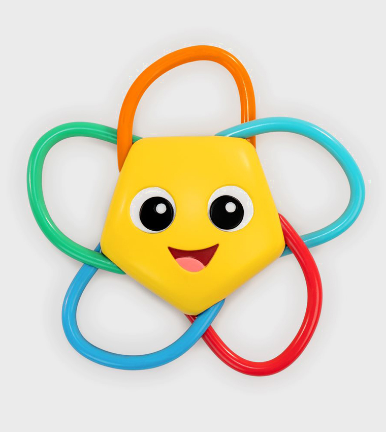 Soothing Star BPA-Free Teether & Rattle Toy