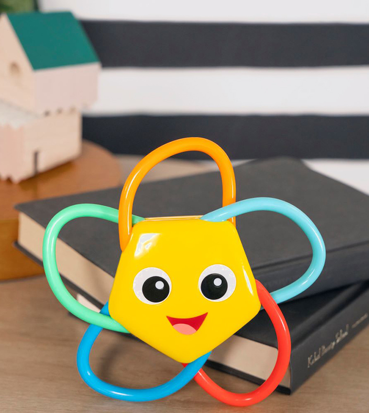 Soothing Star BPA-Free Teether & Rattle Toy