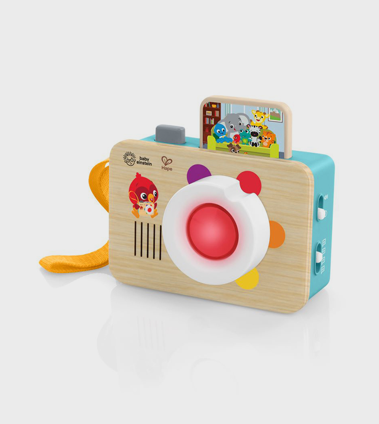 Hape Learning Lens Toy Camera, Color Learning Toy, Multi-Language Features, Pretend Play