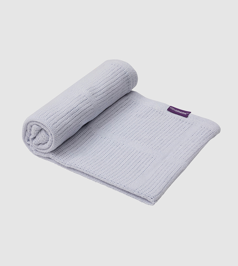 Cellular Blanket 80 L x 100 W cm - Blue