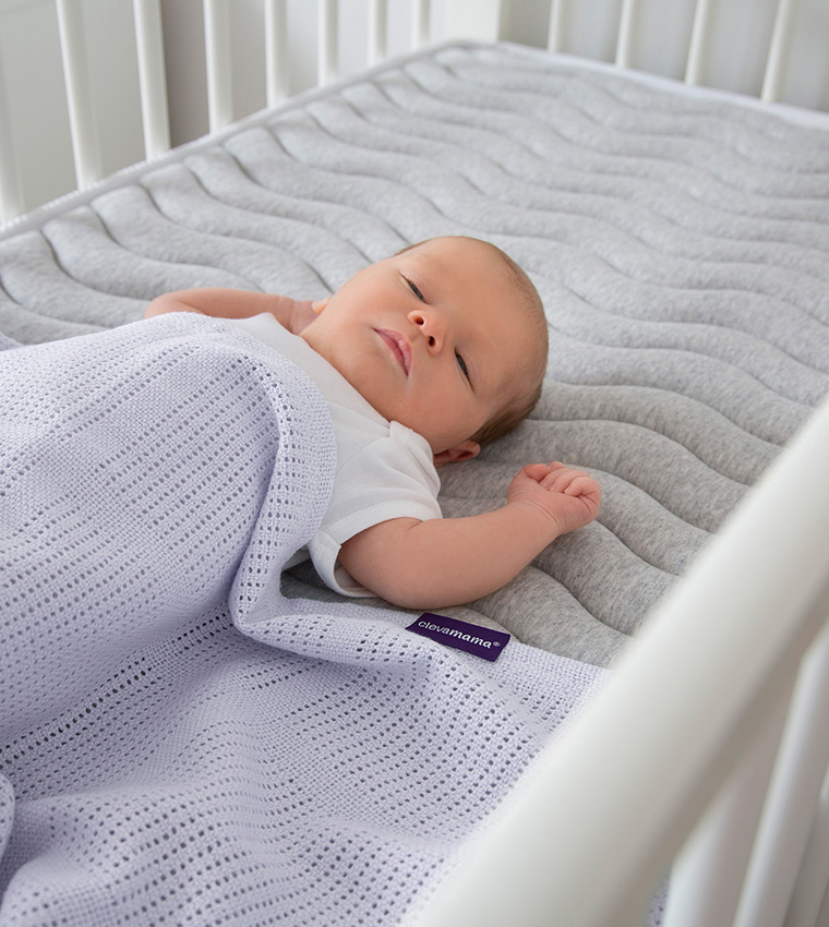 Cellular Blanket 80 L x 100 W cm - Blue
