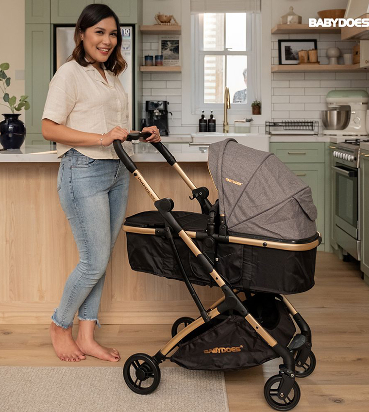 PRONTO RTS - Baby Stroller with Reversible Travel System and 5-Point Harness