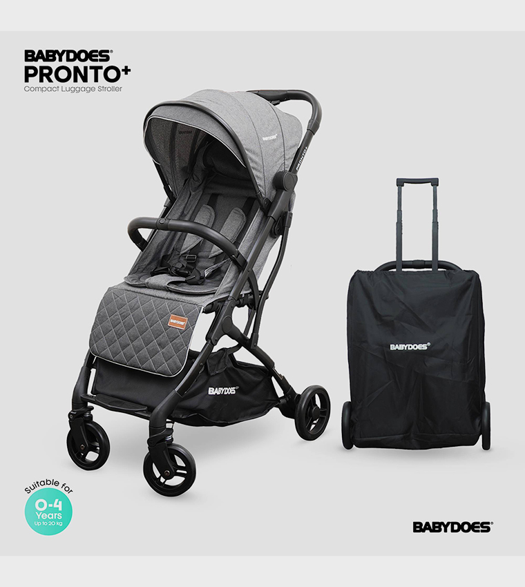 Buy Babydoes Pronto+ Baby Stroller With 5 Point Harness And One Click 