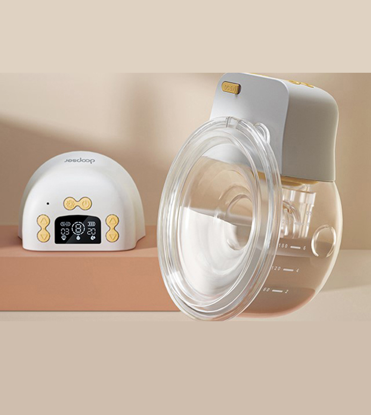 Hands-Free Speed Control Function Single Milk Extractor Electric Wearable Breast Pump, 240ml