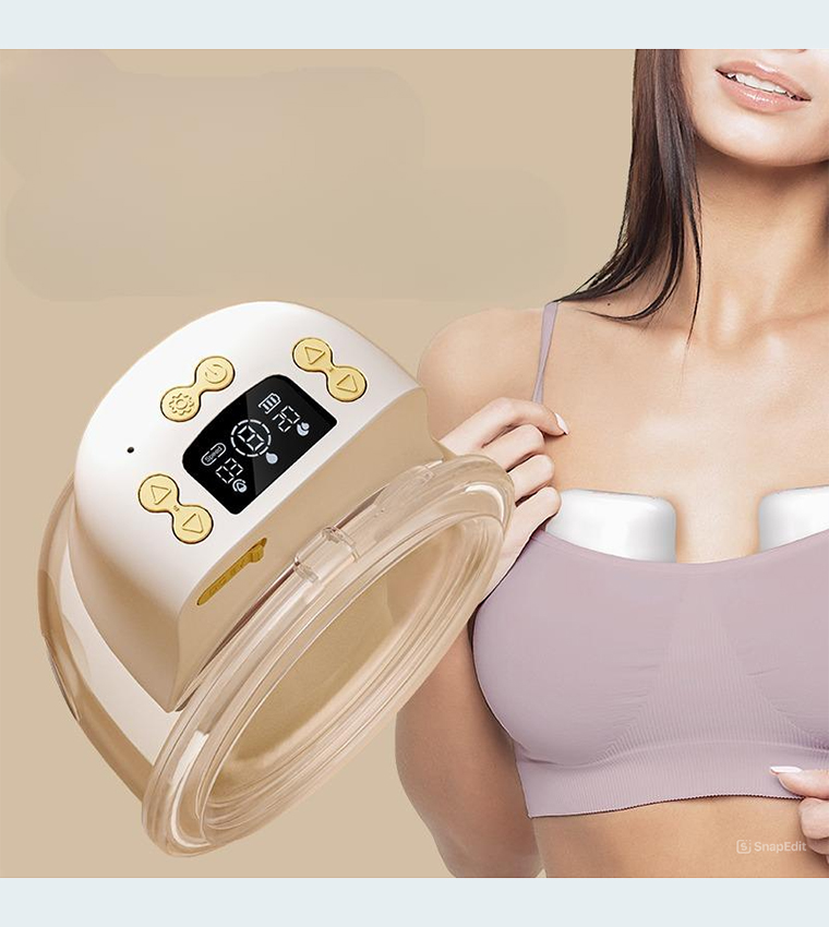 Hands-Free Speed Control Function Single Milk Extractor Electric Wearable Breast Pump, 240ml