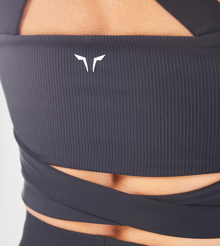 Core Ribbed Sports Bra