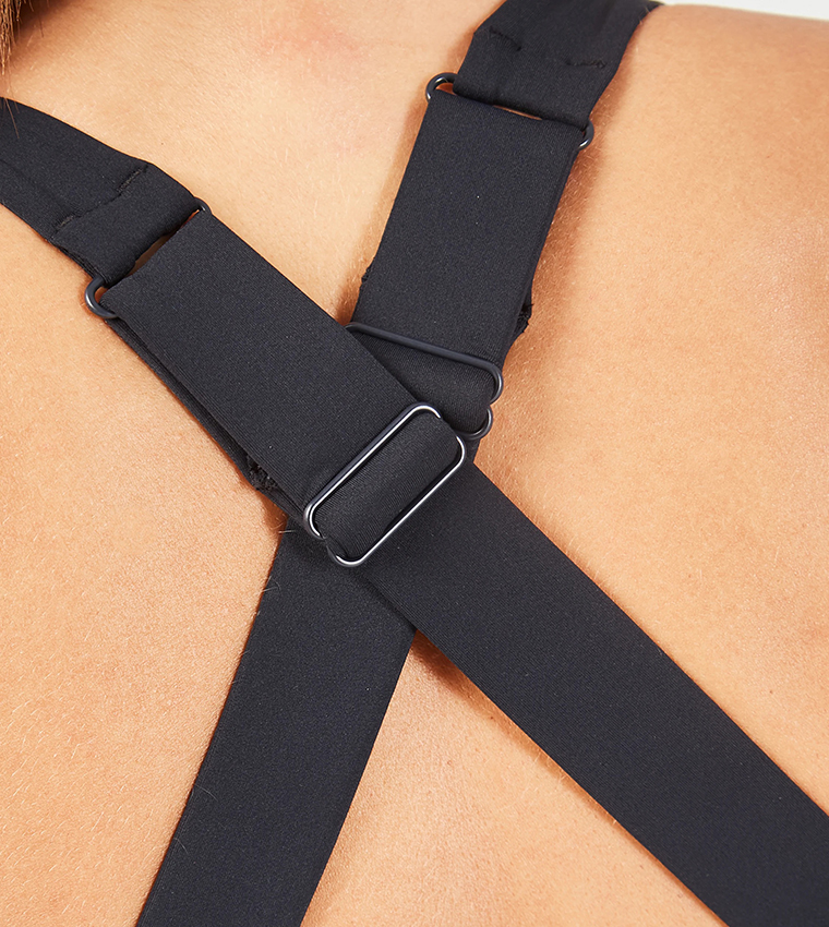 Core Ribbed Sports Bra