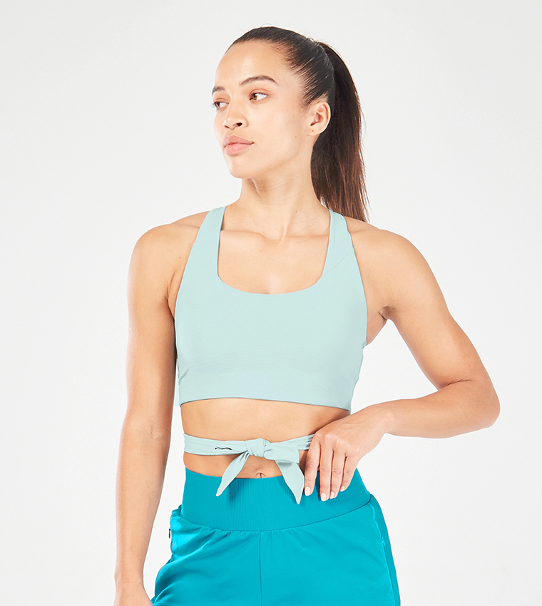 Core Ribbed Sports Bra