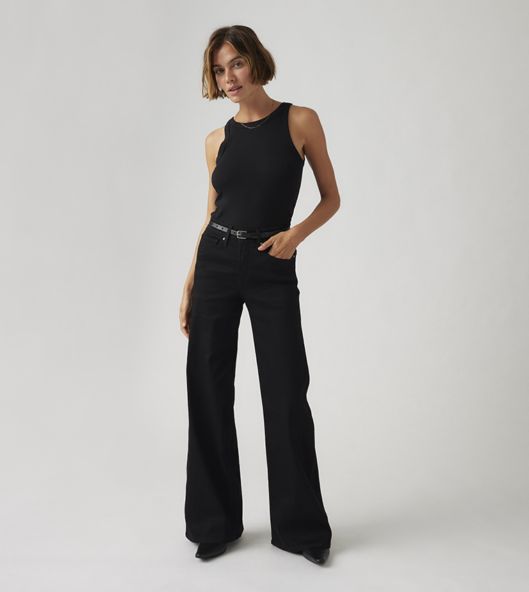 318 Shaping Wide Leg Jeans
