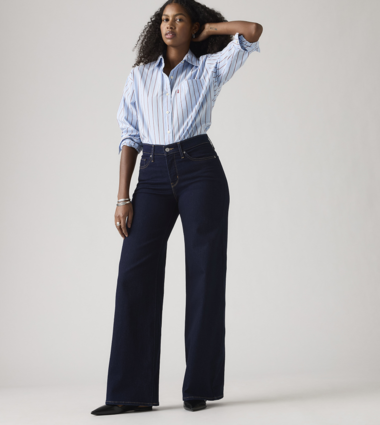 318 Shaping Wide Leg Jeans