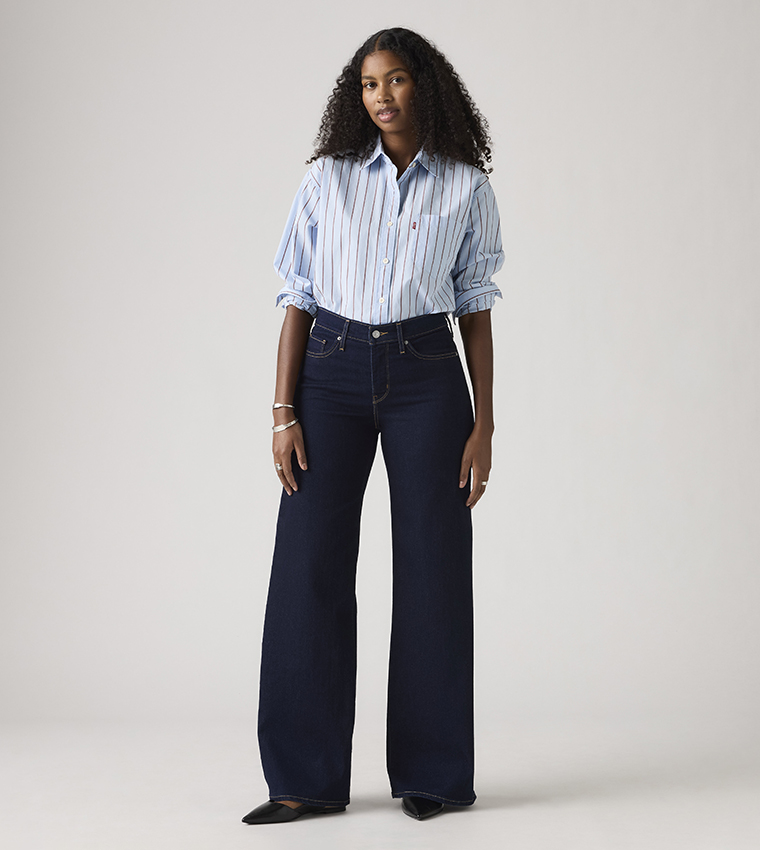 318 Shaping Wide Leg Jeans