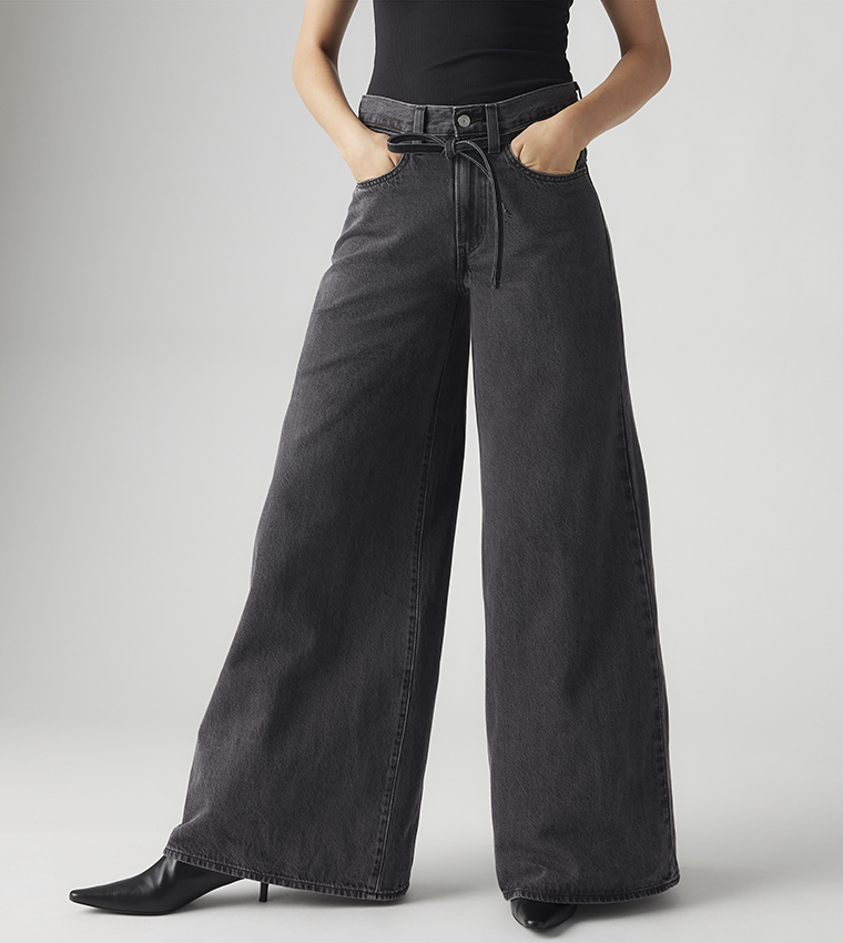 High Waist Wide Leg Jeans