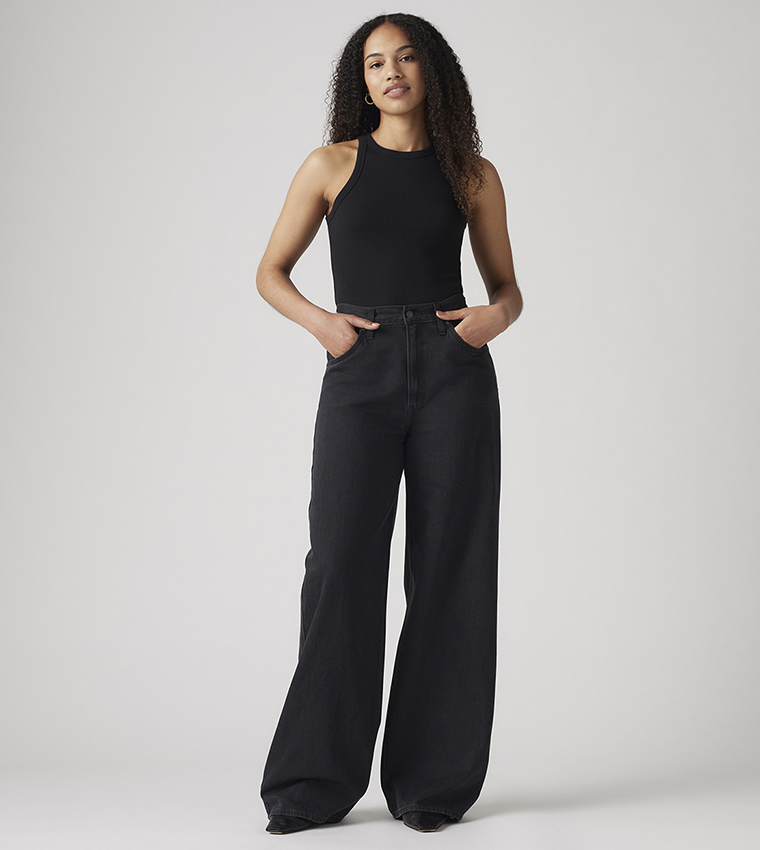Cinch High Waist Baggy Fit Jeans