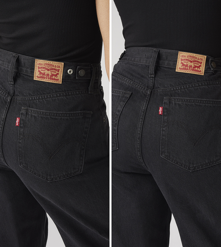 Cinch High Waist Baggy Fit Jeans