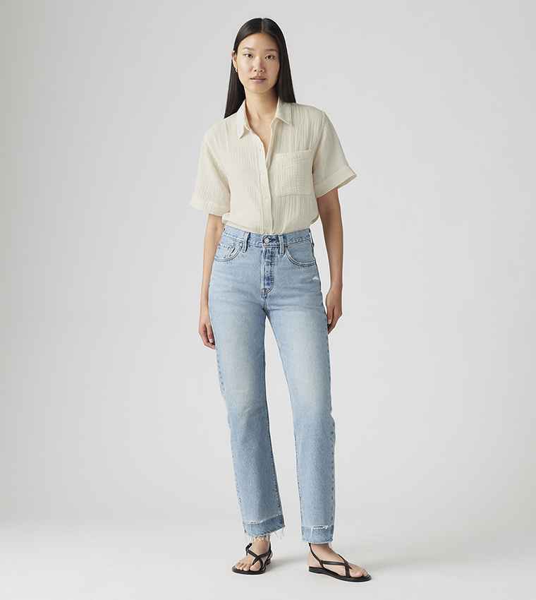 501 Faded Straight Fit Jeans