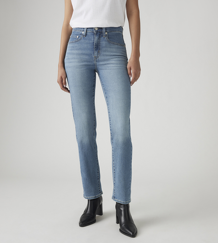 724 High Rise Slim Fit Jeans