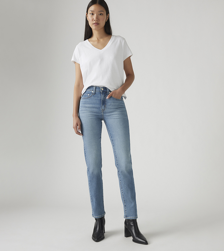 724 High Rise Slim Fit Jeans
