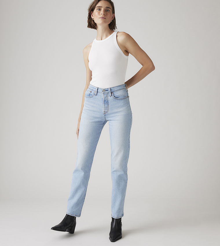 WEDGIE High Waist Slim Fit Jeans