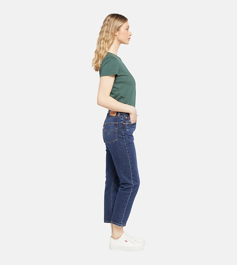 501® Original Crop Slim Fit Jeans