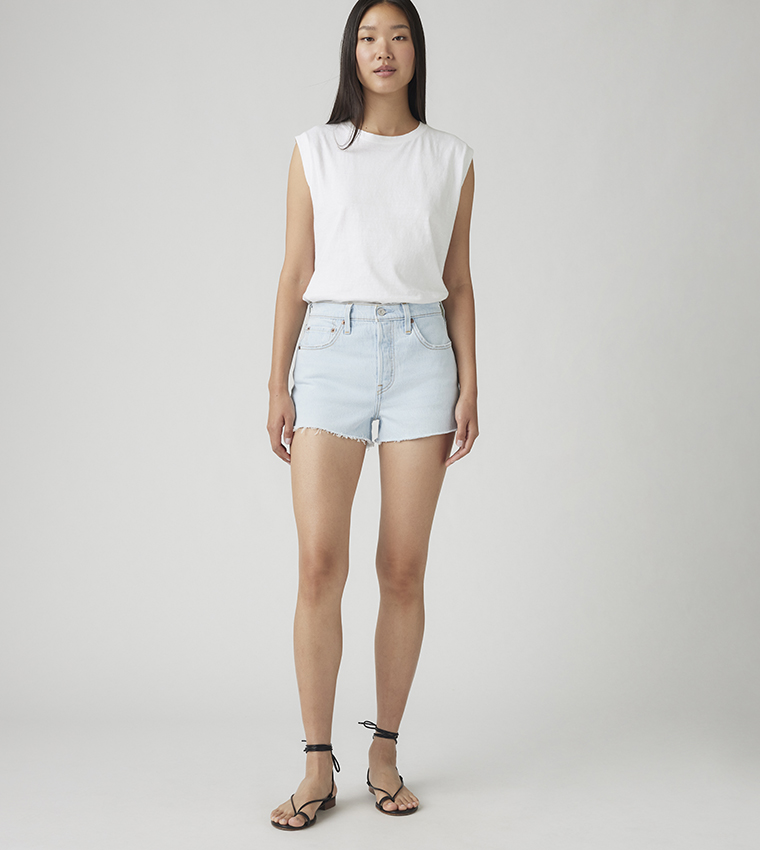 501 Original High-Rise Denim Shorts