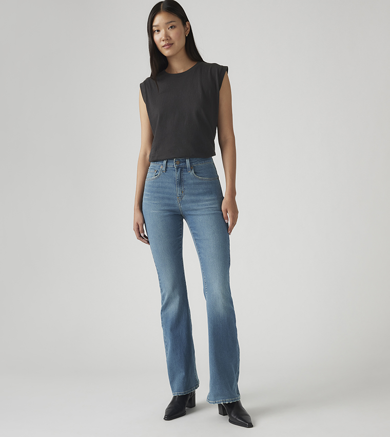 726 High-Rise Flared Jeans