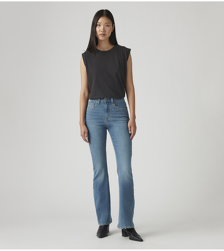726 High-Rise Flared Jeans
