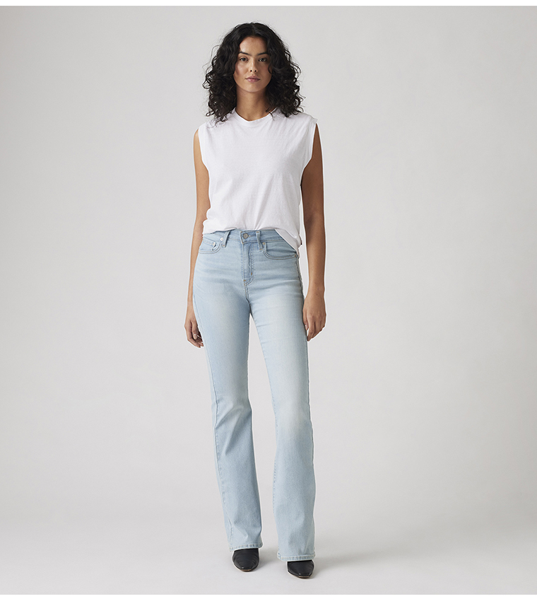 726 High-Rise Flared Jeans