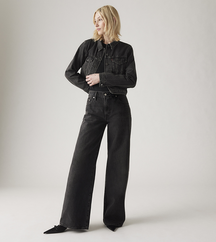 High Waist Wide Leg Jeans