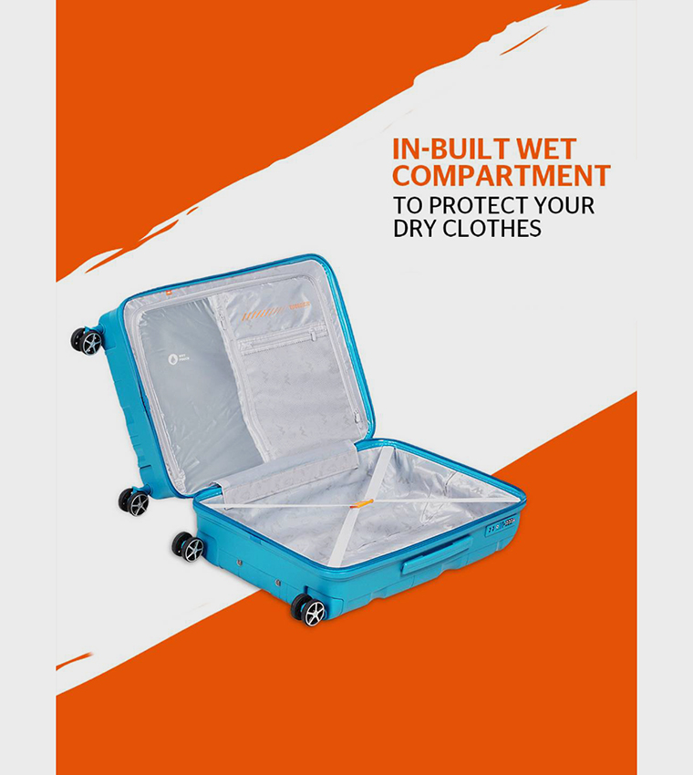 AGENA Hard Shell Trolley Bag, 65 cm