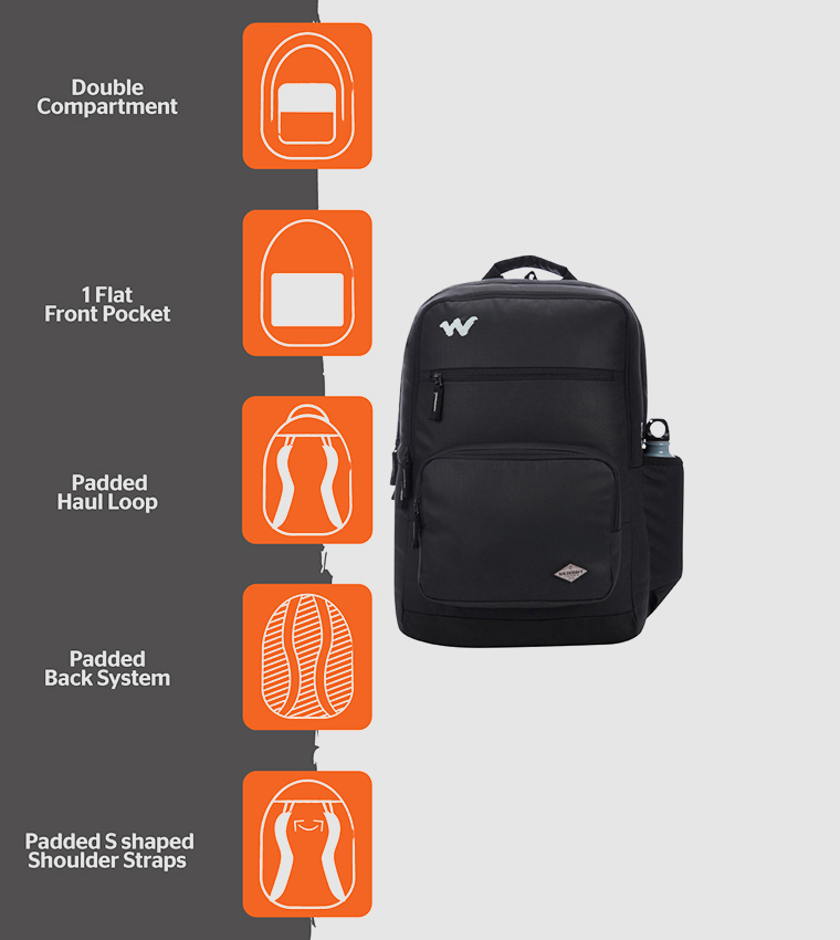 Evo 42 Logo Embroidered Laptop Backpack