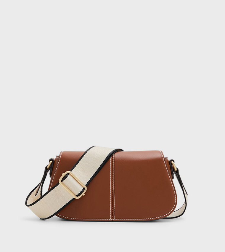 WEBBER Solid Crossbody Bag