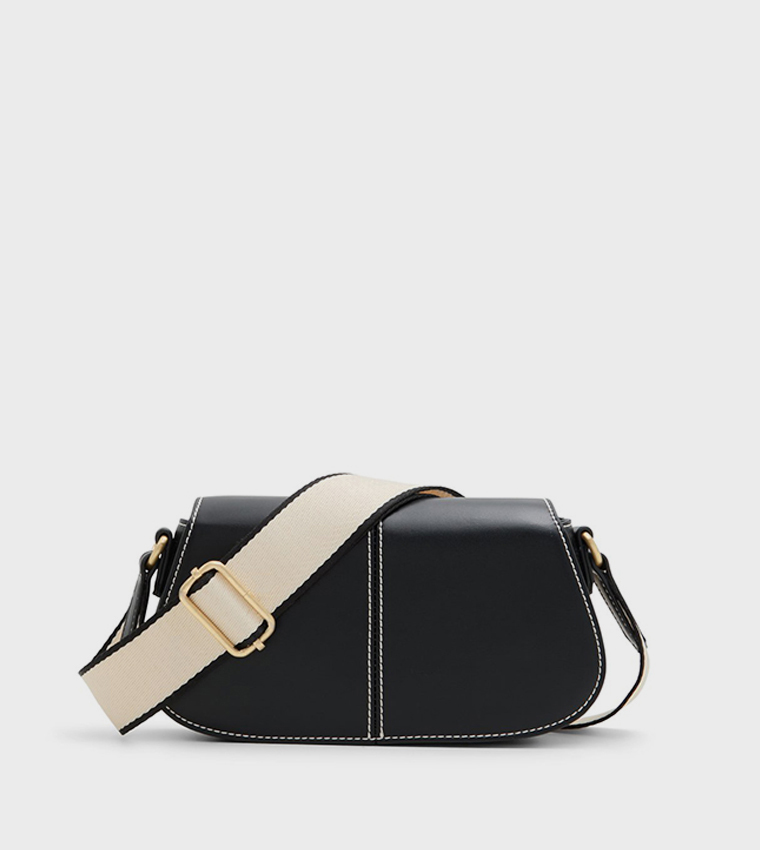 Buy Call It Spring WEBBER Solid Crossbody Bag In Black 6thStreet Oman