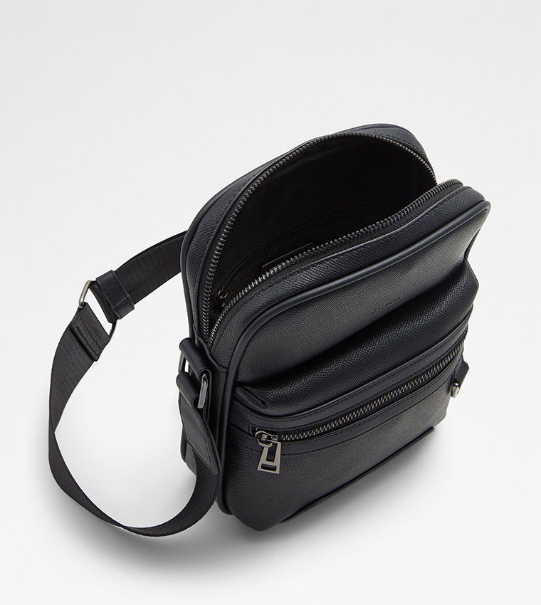 WEIZER Logo Detail Messenger Bag