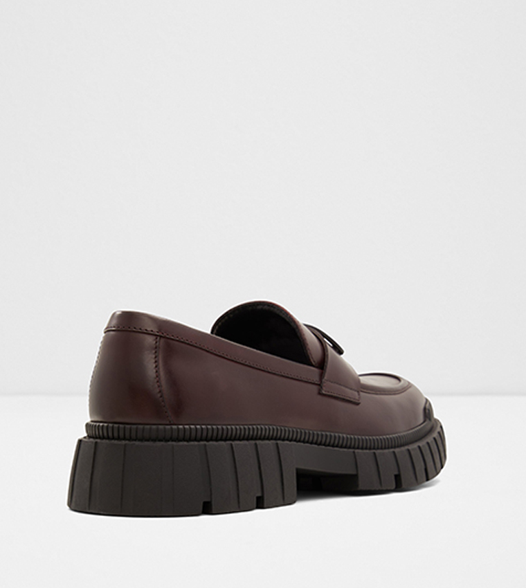 Red aldo loafers discount