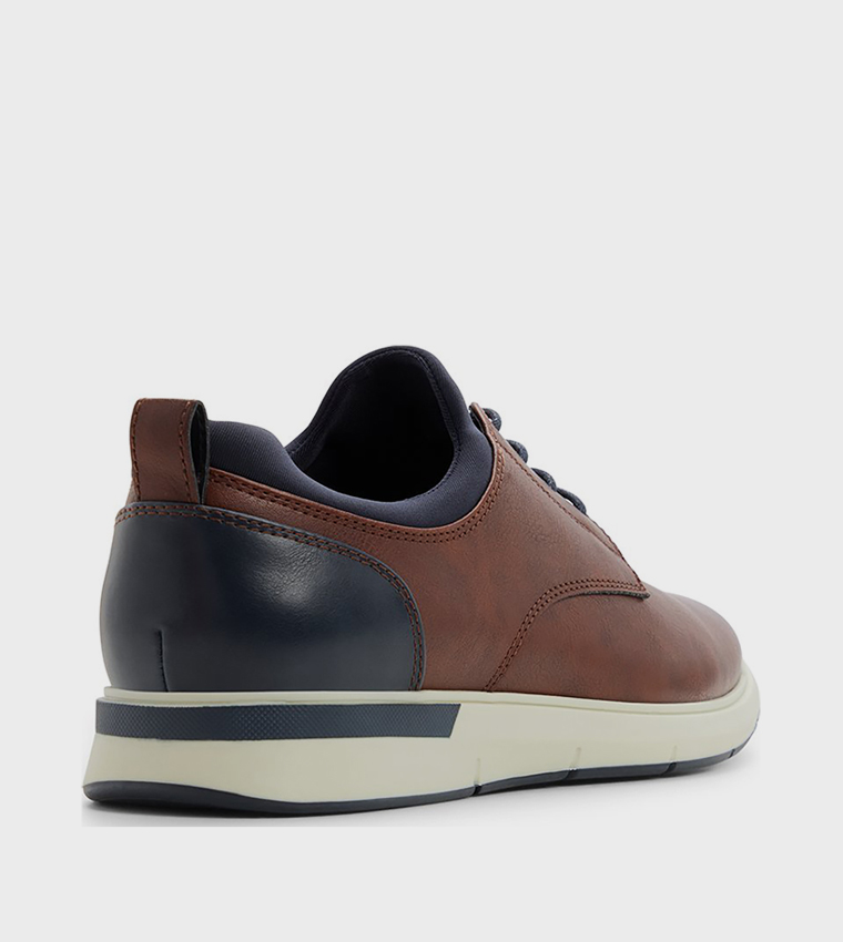 WESTBOURNE Solid Lace-Up Sneakers