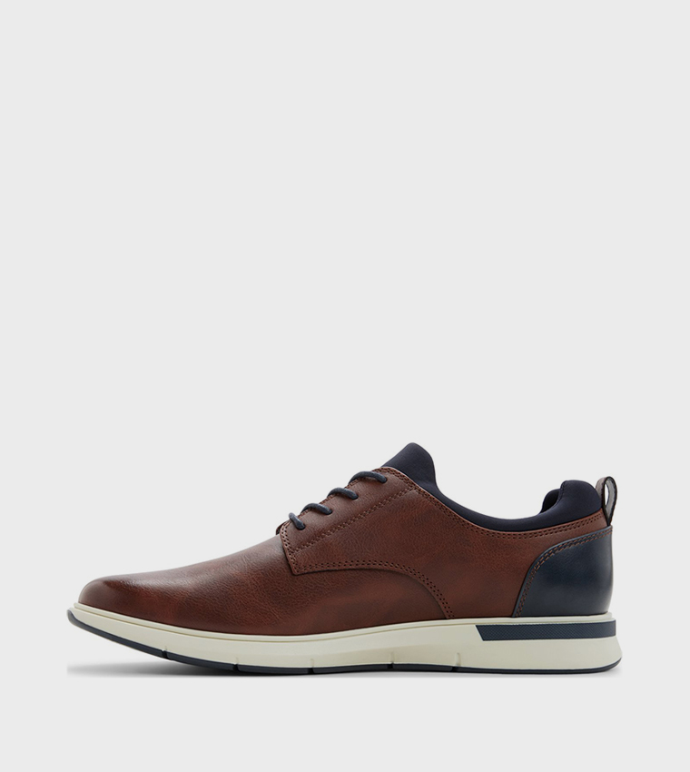 WESTBOURNE Solid Lace-Up Sneakers
