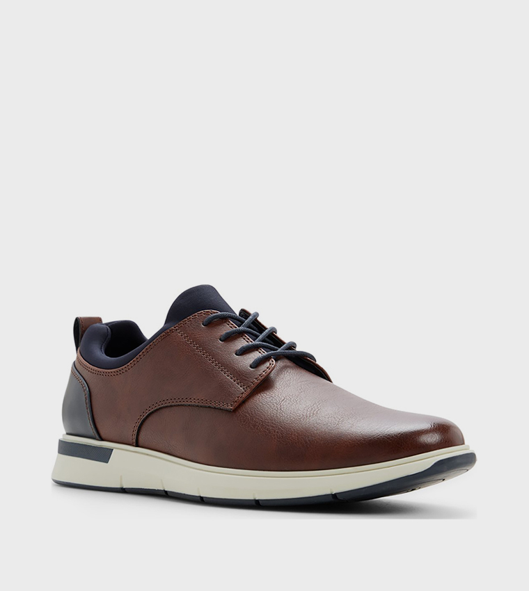 WESTBOURNE Solid Lace-Up Sneakers