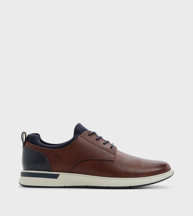 WESTBOURNE Solid Lace-Up Sneakers