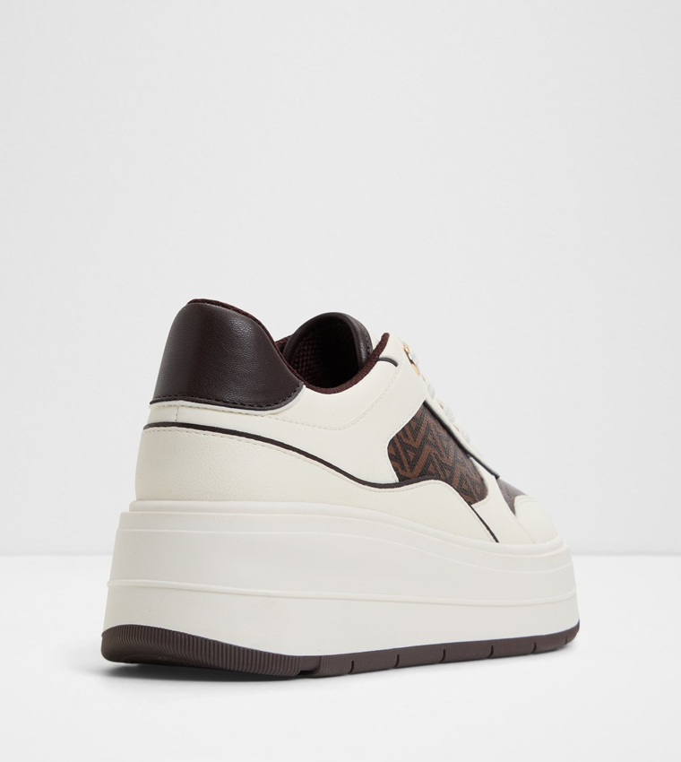 WHALLIAN Monogram Platform Sneakers