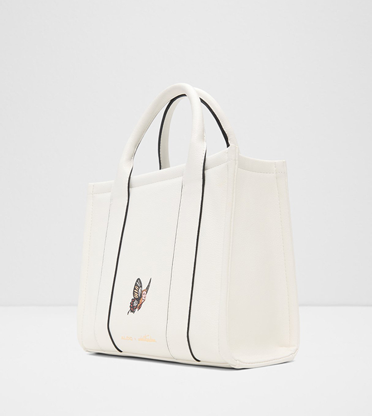 WHATISADAM04 Textured Tote Bag