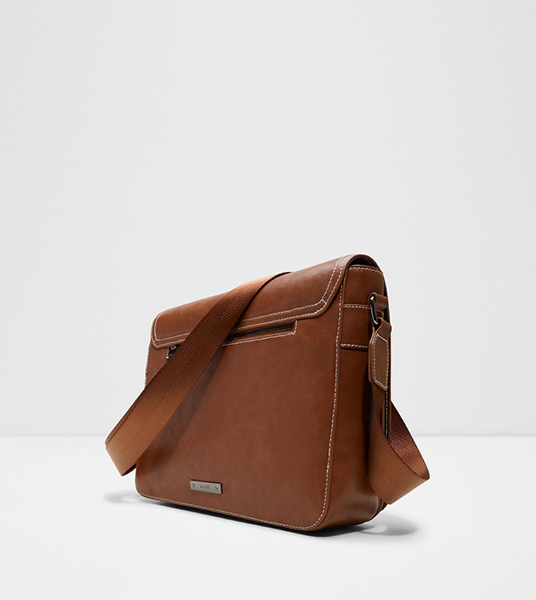 WIGOAND Logo Detail Messenger Bag