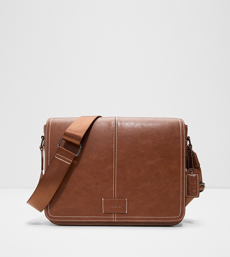 WIGOAND Logo Detail Messenger Bag