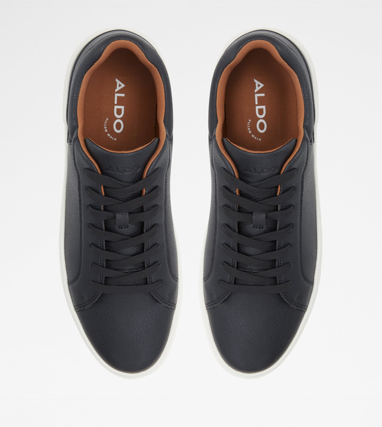 WILLIO Round Toe Lace-Up Sneakers