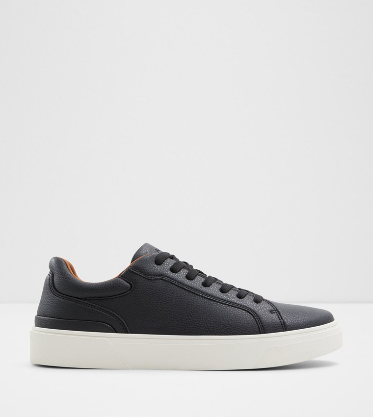 WILLIO Round Toe Lace-Up Sneakers