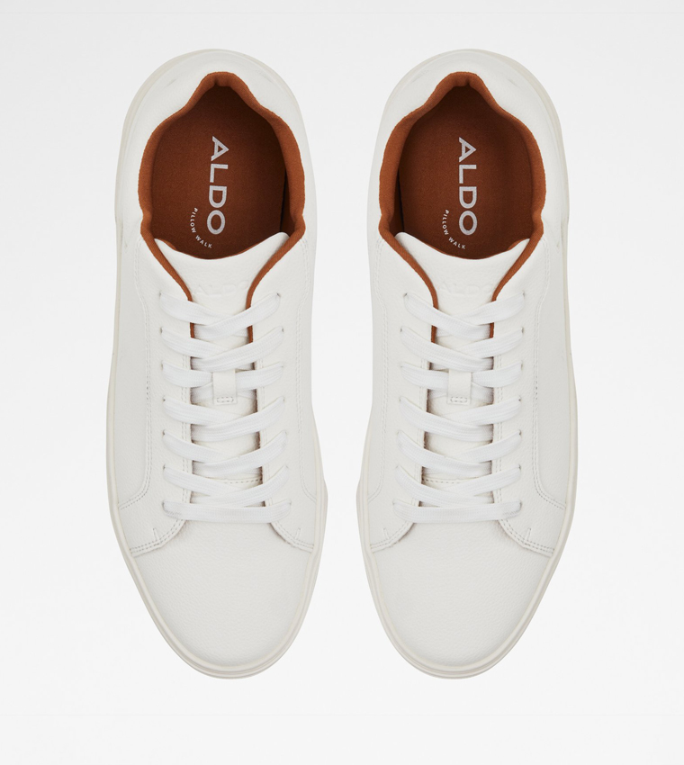 WILLIO Round Toe Lace-Up Sneakers