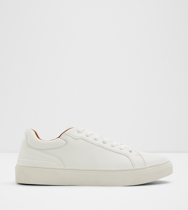 WILLIO Round Toe Lace-Up Sneakers
