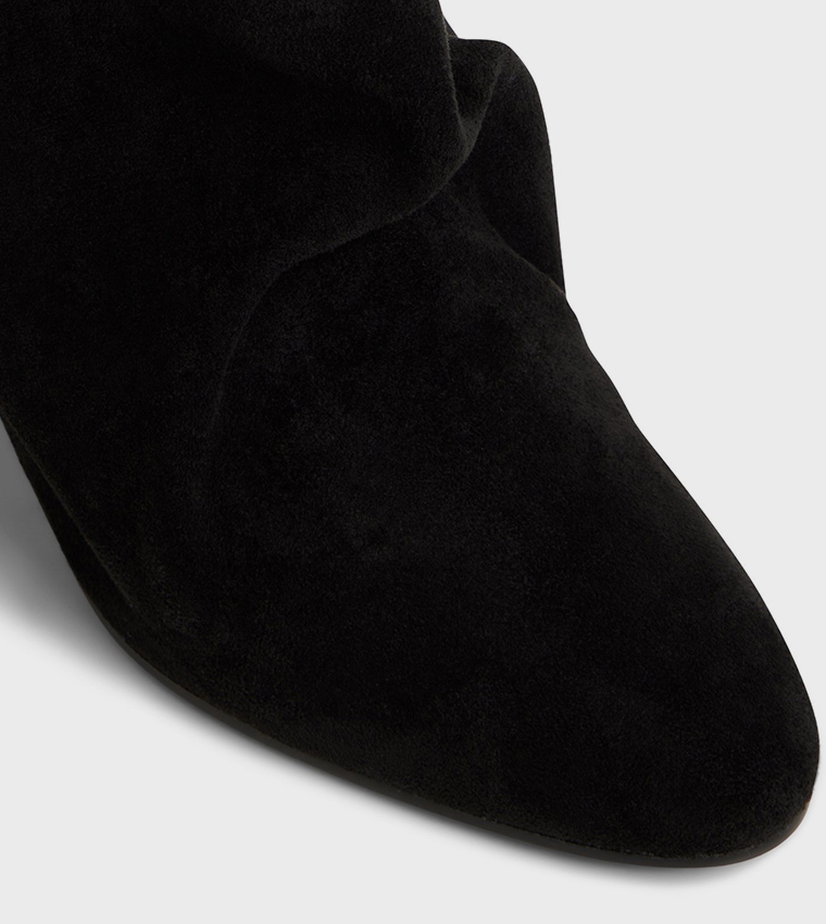 WILLLOW Heeled Fold Over Ankle Boots
