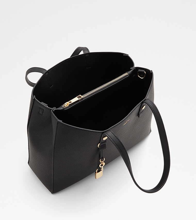 WILMER Textured Satchel Bag
